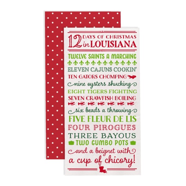 12 Times of Xmas inside Louisiana\ image regarding 12 Days of Christmas Lyrics Printable known as 12 Times of Xmas within Louisiana\